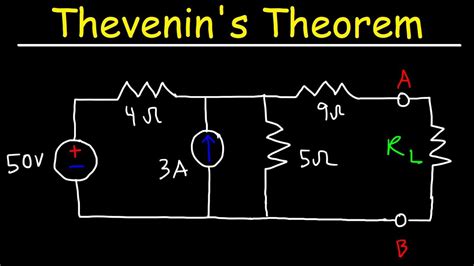 Thevenin's Theorem - Circuit Analysis - YouTube