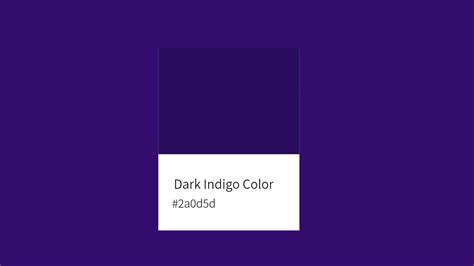 Ultimate Guide to Indigo Color: 2022