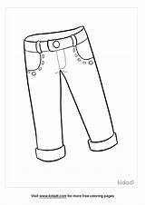Free Pants Coloring Page  Coloring Page Printables Kidadl sketch template