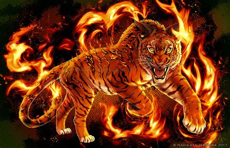 Feral Fire | Big cats art, Tiger artwork, Tiger art