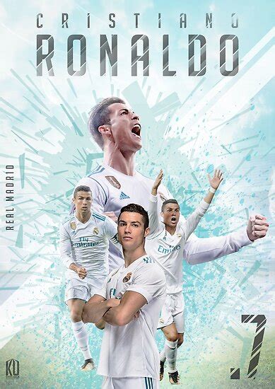 "Cristiano Ronaldo - Real Madrid CR7" Poster by kias93 | Redbubble