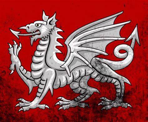 An Anglo Saxon flag featuring the white dragon. : r/flags