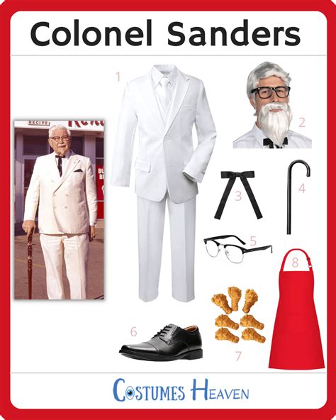 DIY Colonel Sanders Costume Ideas [2022] For Cosplay & Halloween