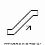Escalator Coloring Pages  Ultra Coloring sketch template
