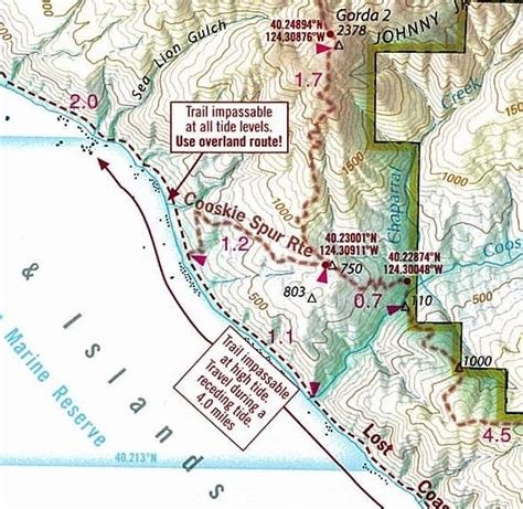 Lost Coast Trail and the King Range Wilderness