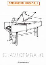 Fisarmonica Strumenti Musicali Kleurplaten Malvorlagen Accordeon  sketch template