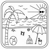 25 Free Printable Beach Coloring Pages sketch template