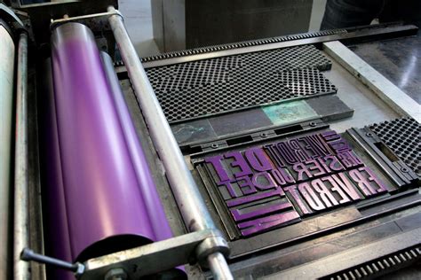 Little Norwegian Letterpresser: Letterpress Demo for NKF visitors | Letterpress printing ...