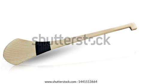 New Wooden Irish Hurley Stick Isolated Stock Photo (Edit Now) 1441513664