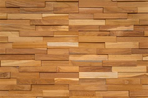 Natural Teak – 3D Wall Panels – WoodyWalls