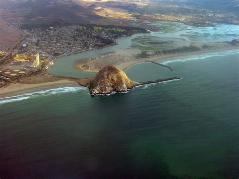 Kayakers can see the channels in Morro Bay at low tide in this aerial shot... Courtesy of Laura ...