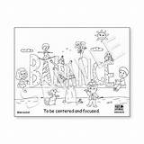 Balance Life Skills Coloring Sheet – Kids Love sketch template