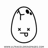Omelette Coloring Pages For Kids  Free To sketch template