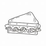 Sandwich Coloring Images  Free Download On Freepik sketch template