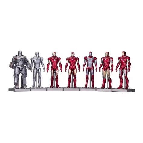 4 inch Iron Man 7 suits action figure