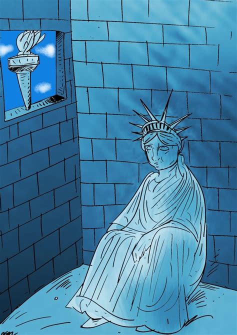 the statue of liberty | Cartoon Movement