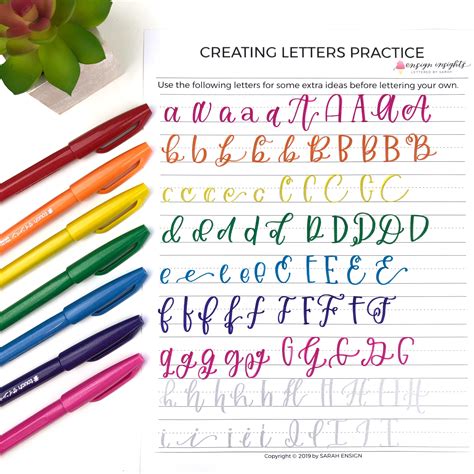 How to Hand Letter the Alphabet in Unique Lettering Styles | Sarah Ensign | Skillshare