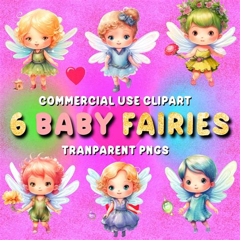 Fairies Clipart Nursery Clipart Fairy Clipart Baby Shower Clipart | My XXX Hot Girl
