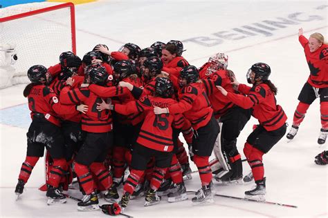 Team Canada, with 7 out players, wins women’s hockey gold - Outsports