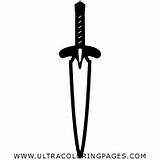 Knife Coloring Pages  Ultra sketch template