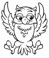 Cartoon Owl coloring Page  Download Print Or Color Online For Free sketch template