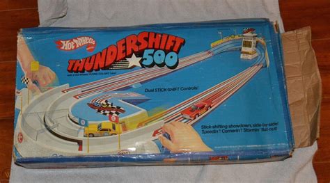 Vintage 1974 Thundershift 500 Hot Wheels Mattel Race Track Set No.7663 ...