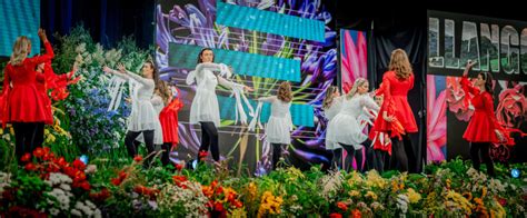 Participants at Llangollen International Musical Eisteddfod Dance Competitions