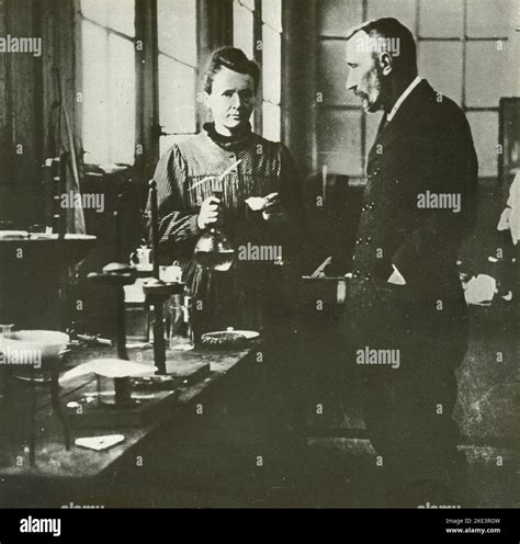 French physicist Pierre Curie and Polish-French physicist Marie Curie ...