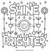 Shine Bright Coloring Page Coloring Pages sketch template