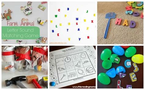 10 Hands On Activities That Teach Letter Sounds