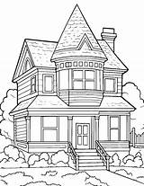 35 House Coloring Pages Printable Sheets sketch template
