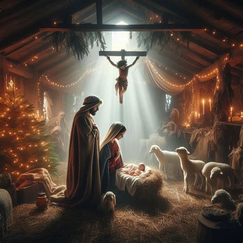 Premium Photo | Lord Jesus Birth Christmas