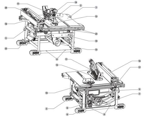 DEWALT DWE7485 Table Saw Instruction Manual