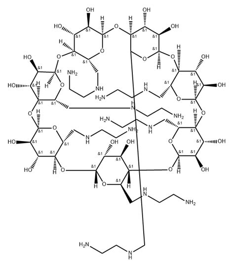 Heptakis[6-(2-aminoethylamino)-6-deoxy]-β-cyclodextrin | 183069-38-7