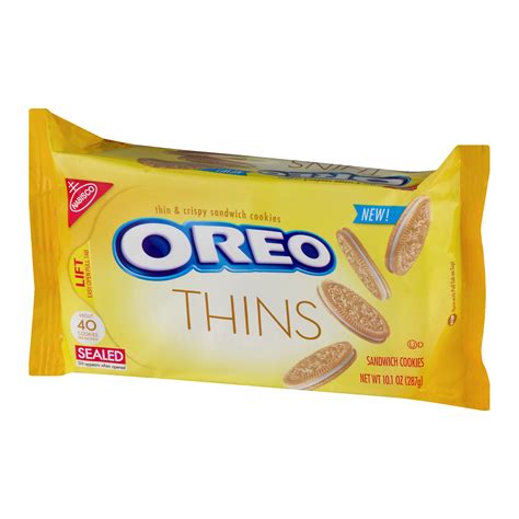 Golden Oreo Thins Nutrition Facts | Besto Blog