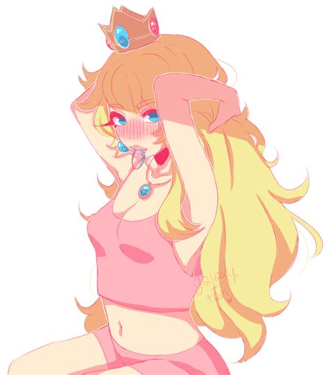 princess peach by galaxy-tan on DeviantArt