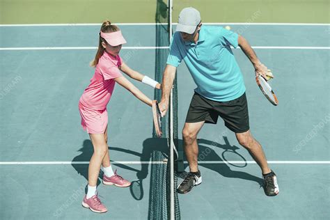 Tennis training - Stock Image - F024/8197 - Science Photo Library