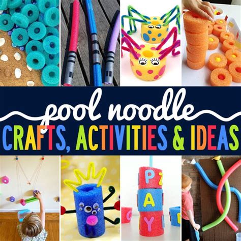 EPIC Pool Noodle Crafts, Activities, and Ideas – Open Edutalk