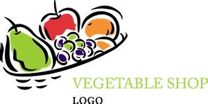 Fruit Shop Vegetables Logo PNG Vector (AI) Free Download