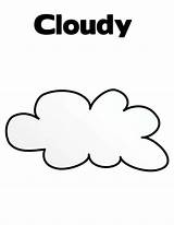 Cloudy Day Coloring Pages Home  Riset sketch template