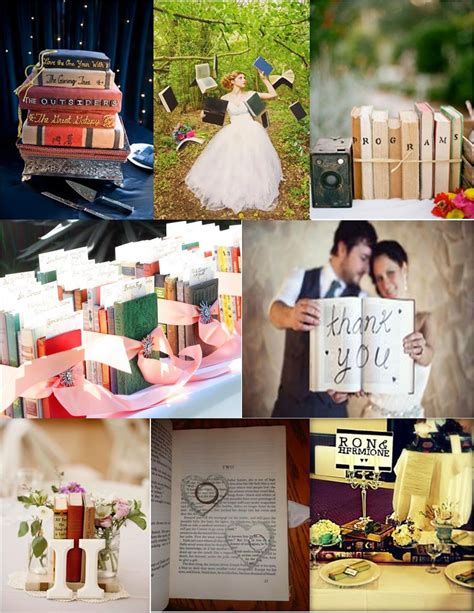 Pink Cupcake Weddings: Book Themed Wedding Inspiration