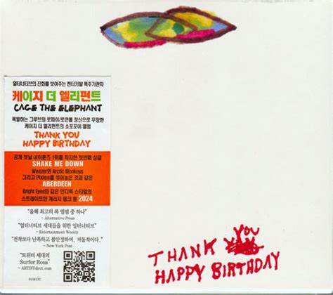 Cage The Elephant – Thank You Happy Birthday (2011, CD) - Discogs