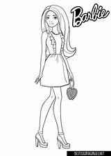 Coloring Pages Barbie  Free Printable coloring pages sketch template