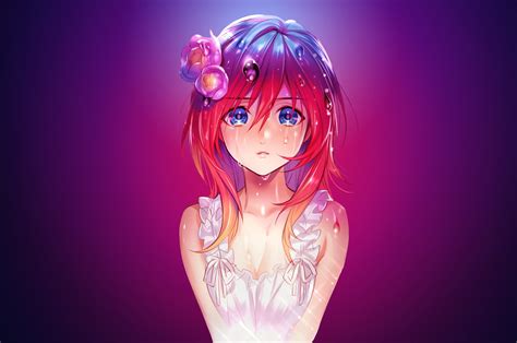 Red Haired Anime Girl Wallpapers - Wallpaper Cave