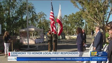 Ceremony to honor local first responders to be hosted Friday