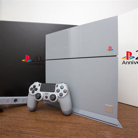 Up close with the beautiful 20th anniversary PlayStation 4 - The Verge