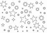 Star Coloring Pages sketch template