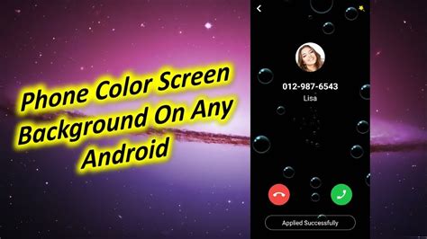 Change Phone Color Screen Background on any Android Devices - YouTube