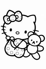 Baby Hello Kitty Coloring Pages sketch template