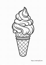 Ice Cream Cone Coloring Page  2 Free Coloring Sheets 2024 sketch template